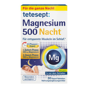 Tetesept Magnesium 500 Nacht Tabletten