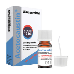 Acetocaustin Lösung Warzenmittel