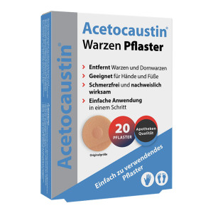 Acetocaustin Warzenpflaster