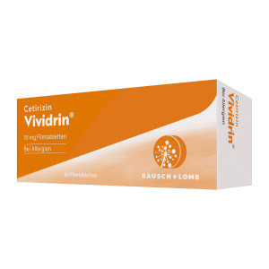 Cetirizin Vividrin 10 mg Allergietabletten