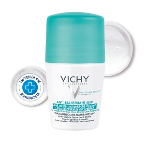 Vichy Deodorant Roll-on Anti-Transpirant 48h Anti-Flecken