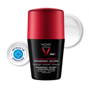 Vichy Homme Deo Roll-On Clinical Control 96H