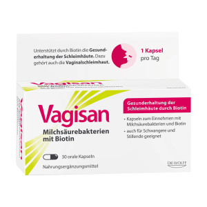 Vagisan Milchsäurebakterien mit Biotin