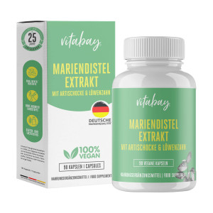 Vitabay Mariendistel Komplex mit Artischocke & Löwenzahn