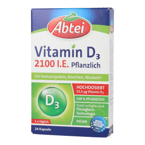 Abtei Vitamin D3 Kapseln