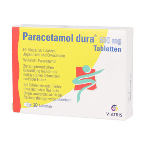 Paracetamol dura 500 mg