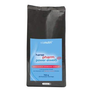 Hansepharm Power Eiweiß Plus Himbeer-Vanille