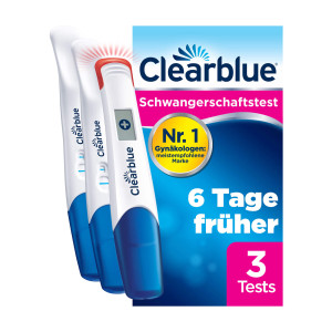 Clearblue Schwangerschaftstest Triple-Check Kombipack