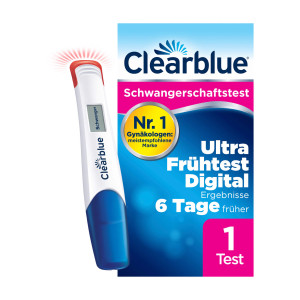 Clearblue Schwangerschaftstest Ultra Fr&uuml;htest digital