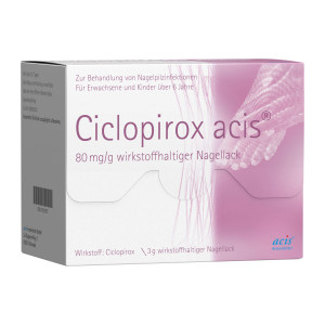Ciclopirox acis 80 mg/g wirkstoffhaltiger Nagellack
