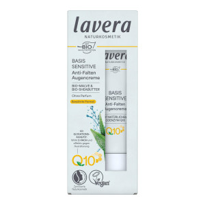 Lavera basis sensitiv Anti-Falten Augencreme Q10
