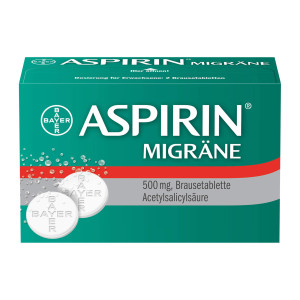 Aspirin Migräne 500 mg Brausetabletten