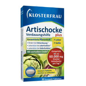 Klosterfrau Artischocke Verdauungshilfe plus Tabletten