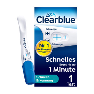 Clearblue Schwangerschaftstest Schnelle Erkennung