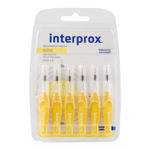 Interprox mini Interdentalbürsten PHD 1,4 gelb