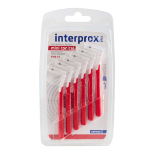 Interprox plus mini conical Interdentalbürsten PHD 1,0 rot