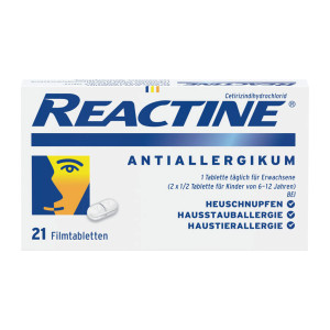 Reactine Allergietabletten