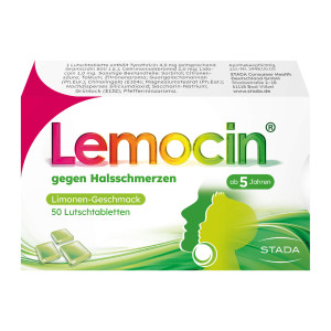 Lemocin gegen Halsschmerzen Limone