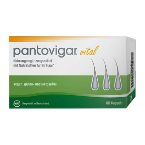 Pantovigar vital Kapseln mit Nährstoffen für Haare