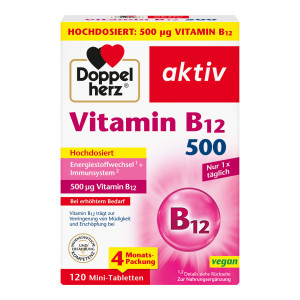 Doppelherz aktiv Vitamin B12 500 µg Tabletten