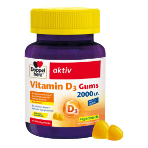 Doppelherz Vitamin D3 2000 I.E. Weichgummis