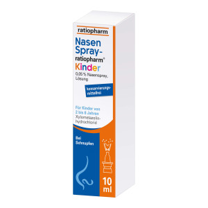 Nasenspray ratiopharm für Kinder
