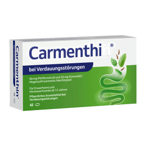 Carmenthin Weichkapseln bei Verdauungsstörungen