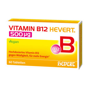 Vitamin B12 Hevert 500 µg Tabletten
