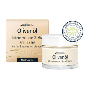 Olivenöl Intensivcreme Gold Zell-Aktiv Nachtcreme