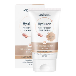 Hyaluron Nude Perfection getöntes Fluid LSF 20 medi.