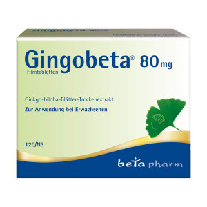 Gingobeta 80 mg Filmtabletten