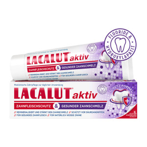 Lacalut aktiv Zahnfleischschutz & gesunder Zahnschmelz