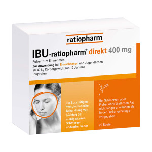 IBU-ratiopharm direkt 400 mg Pulver zum Einnehmen