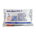 BD Micro-Fine+ U 100 Insulinspritze 12,7 mm