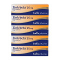 Zink beta 25 mg Brausetabletten