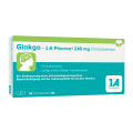 Ginkgo 1 A Pharma 240 mg zur natürlichen Gedächtnisstärkung