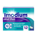 Imodium akut Duo 2 mg/125 mg Tabletten bei akutem Durchfall