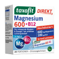 Taxofit Magnesium 600 + B12 Direkt-Granulat
