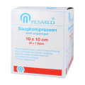 Saugkompressen 10 x 10 cm steril