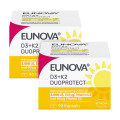 Eunova DuoProtect D3 + K2 2000 I.E. Kapseln