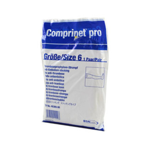 Comprinet pro Strumpf Oberschenkel Lang Größe 6 Weiß