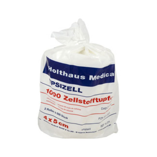 Zellstofftupfer Ypsizell 4x5 cm