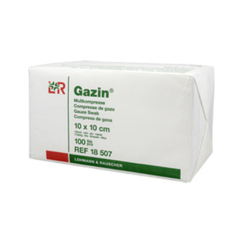Gazin Mullkompressen 10x10 cm Unsteril 12fach Op