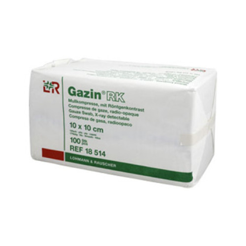 Gazin Mullkompressen 10x10 cm Unsteril 12fach RK