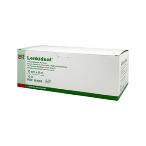 Lenkideal Idealbinde 10 cmx5 m Weiß ohne Verbandklammern