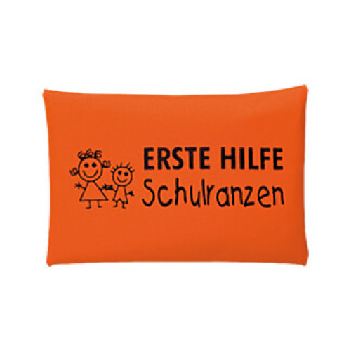 Erste Hilfe Tasche Schulranzen Orange