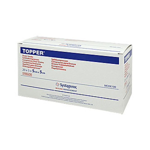 Topper Schlitzkompressen 5x5 cm Steril
