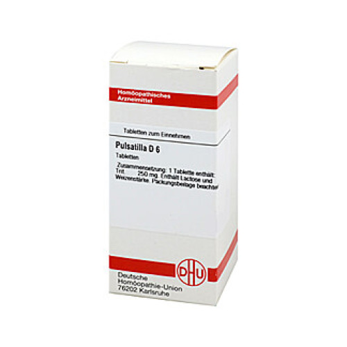 Pulsatilla D 6 Tabletten