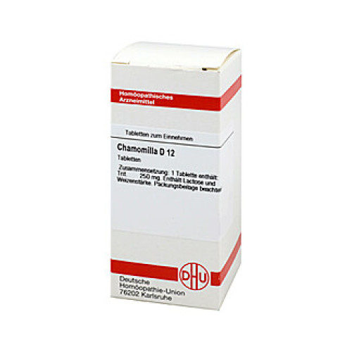 Chamomilla D 12 Tabletten