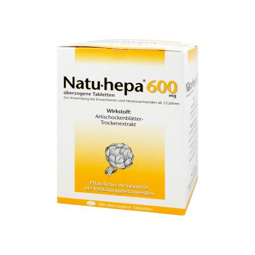 Natu Hepa 600 Mg Überzogene Tabletten